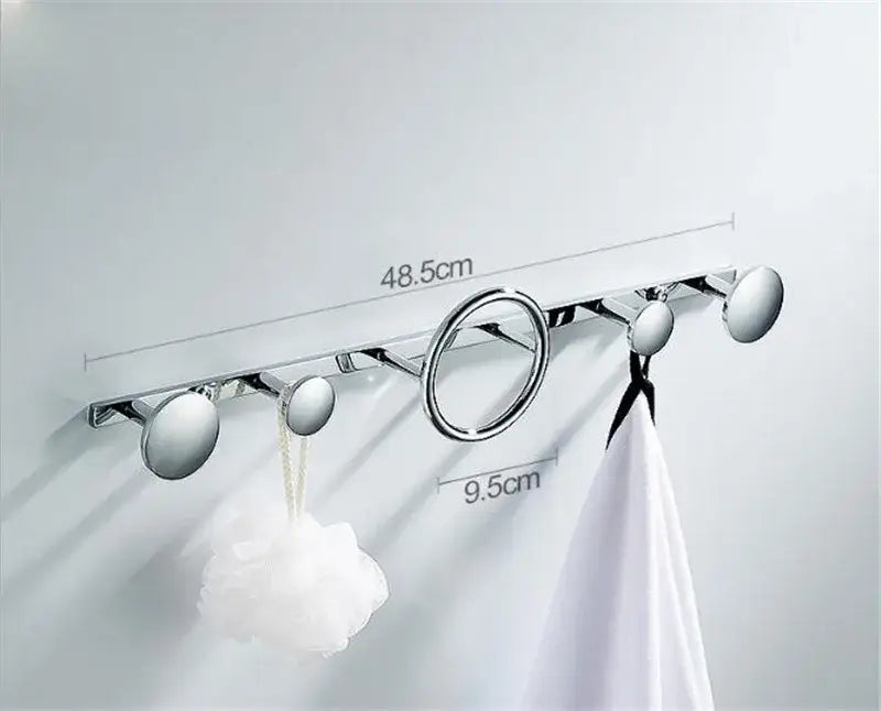 Brass Towel Hook Set