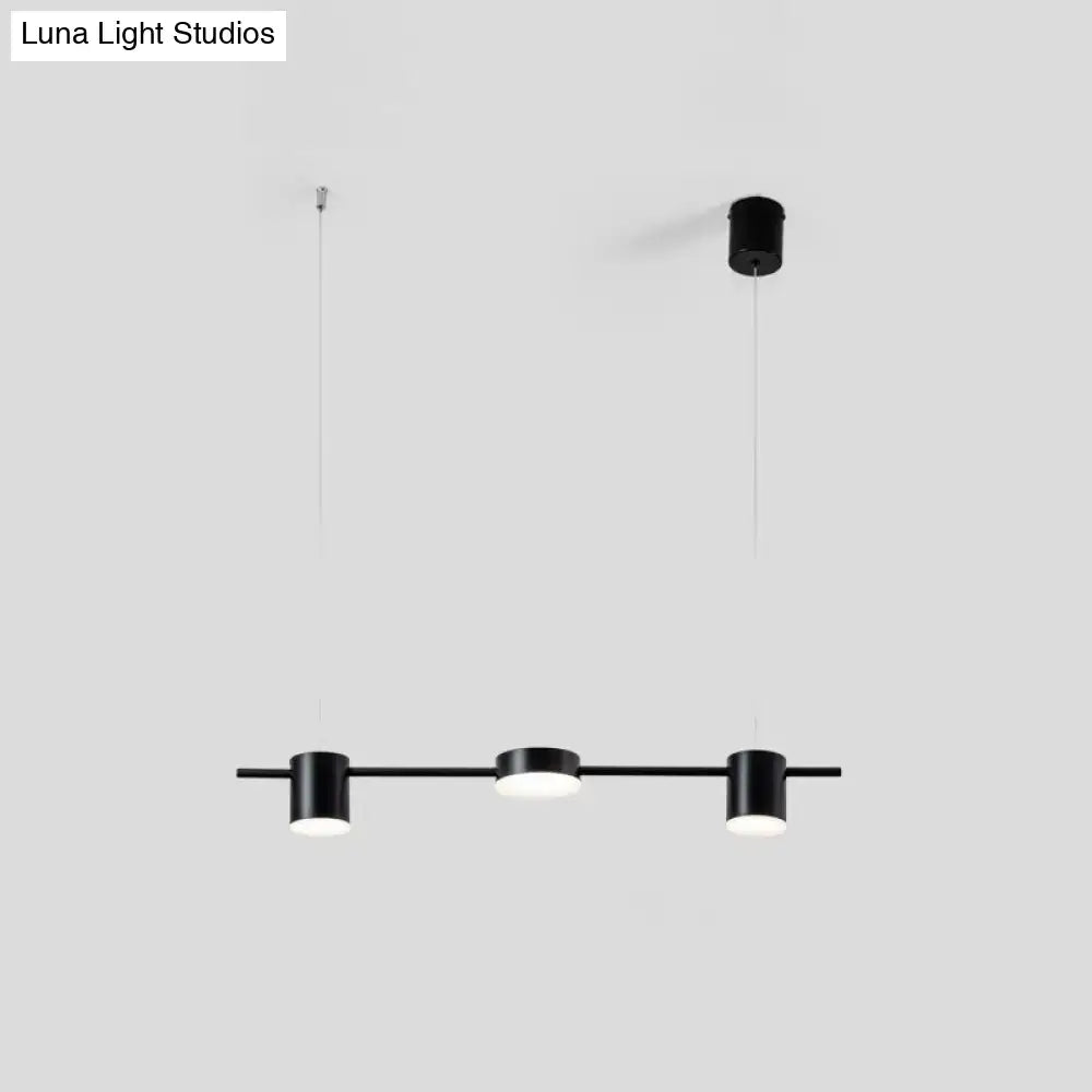 Gold Linear Dining Chandelier