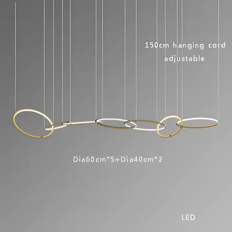 Gold Stainless Pendant Light