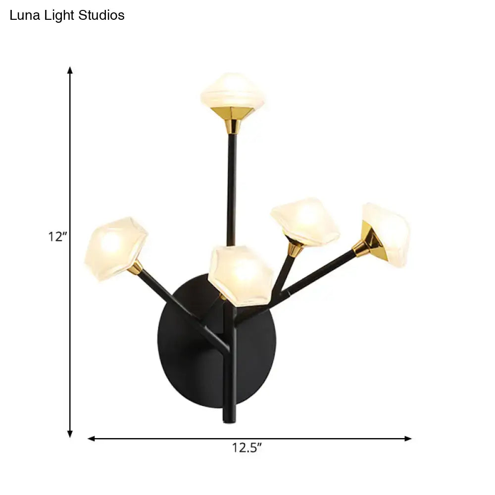 Gold Branching Wall Sconce
