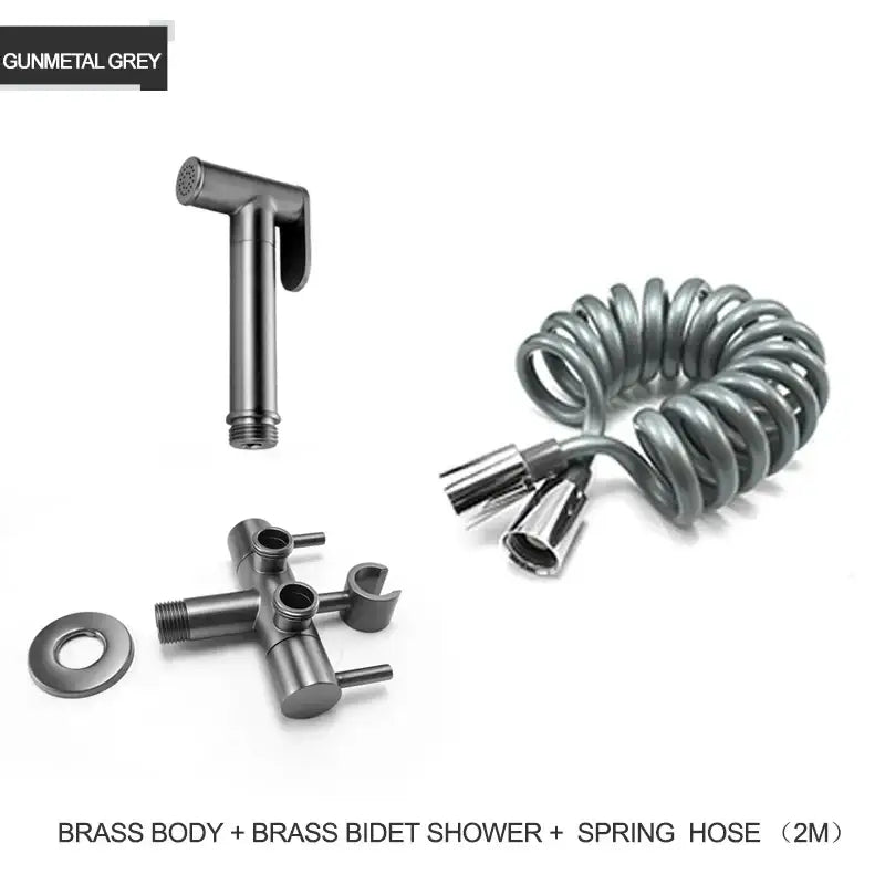 Gold Brass Bidet Shower