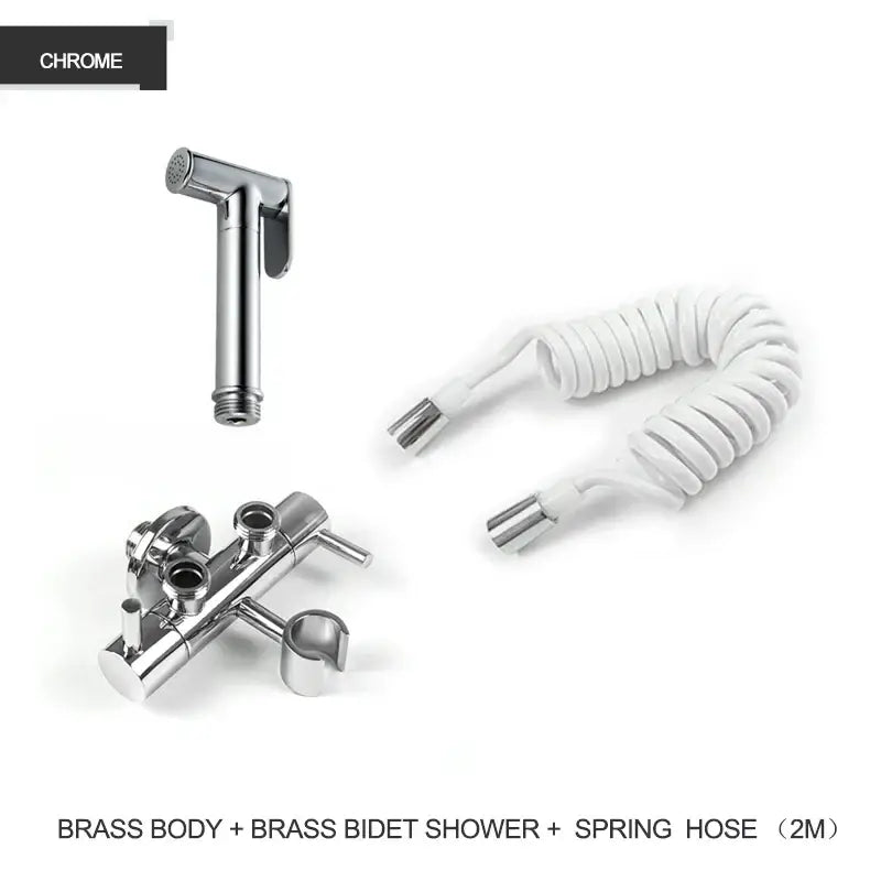 Gold Brass Bidet Shower