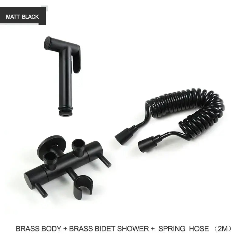 Gold Brass Bidet Shower