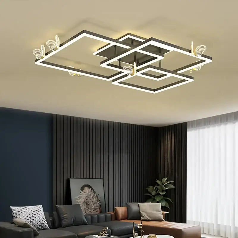 Gold Butterfly Ceiling Light