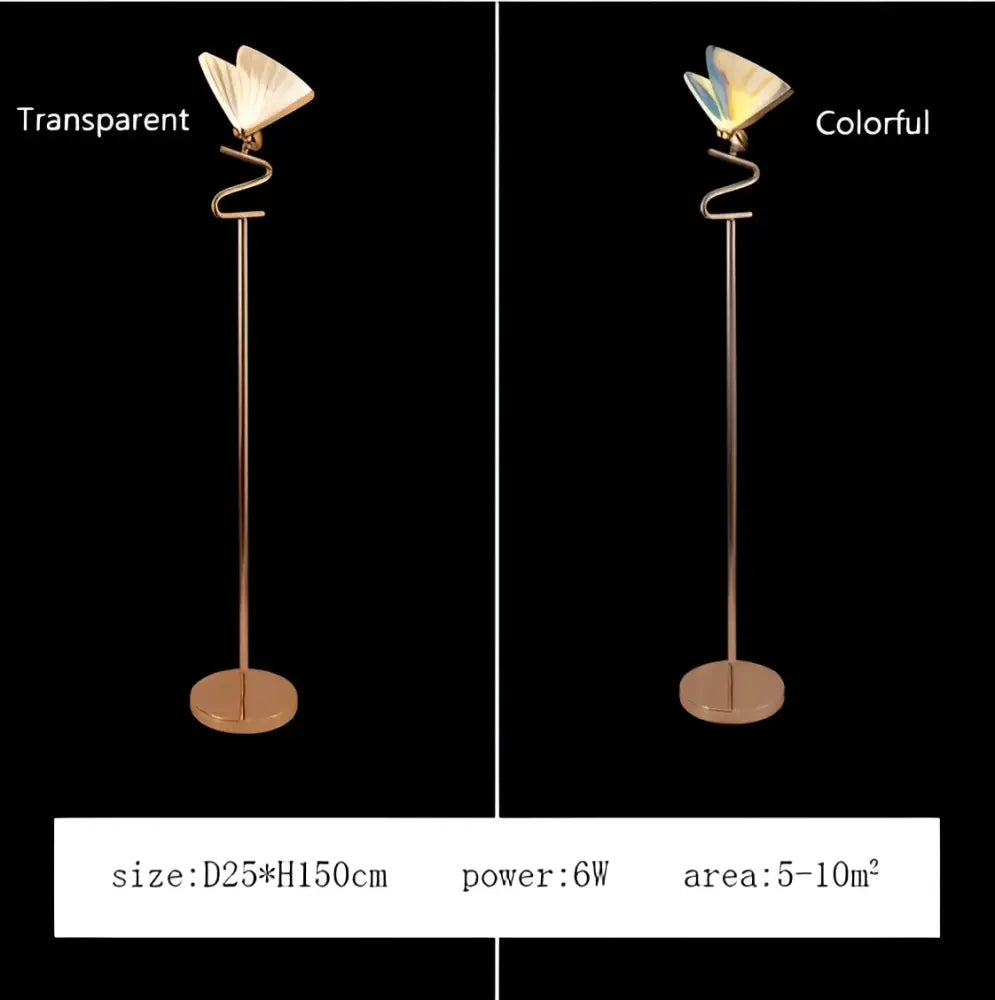 Gold Butterfly Pendant Lamps