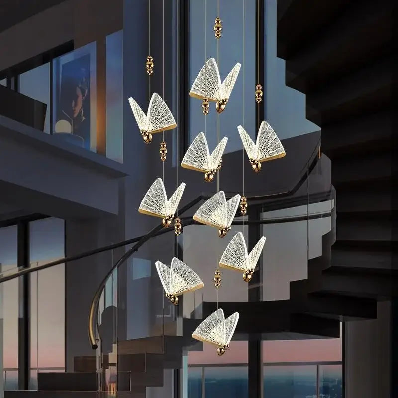 Gold Butterfly Luxury Fixtures