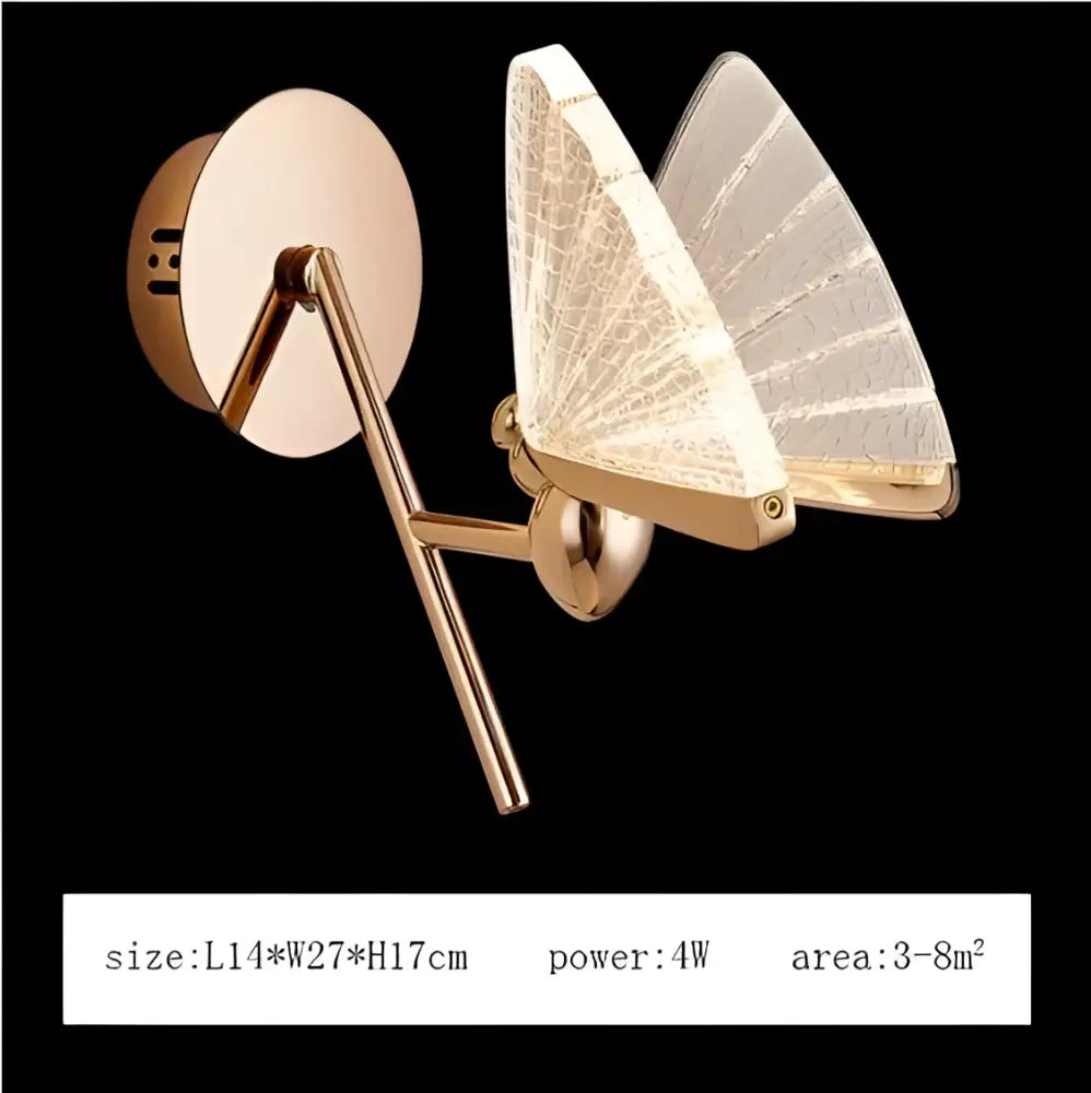 Gold Butterfly Luxury Fixtures