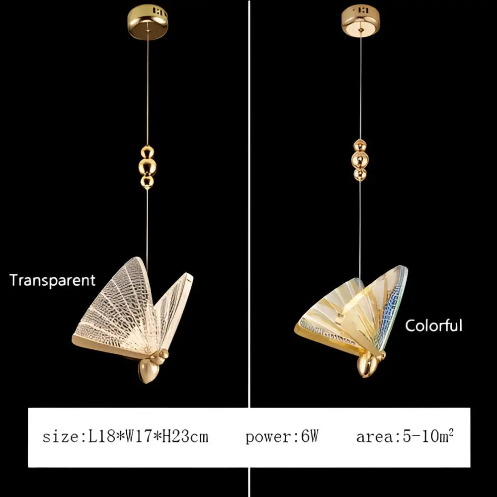 Gold Butterfly Luxury Fixtures