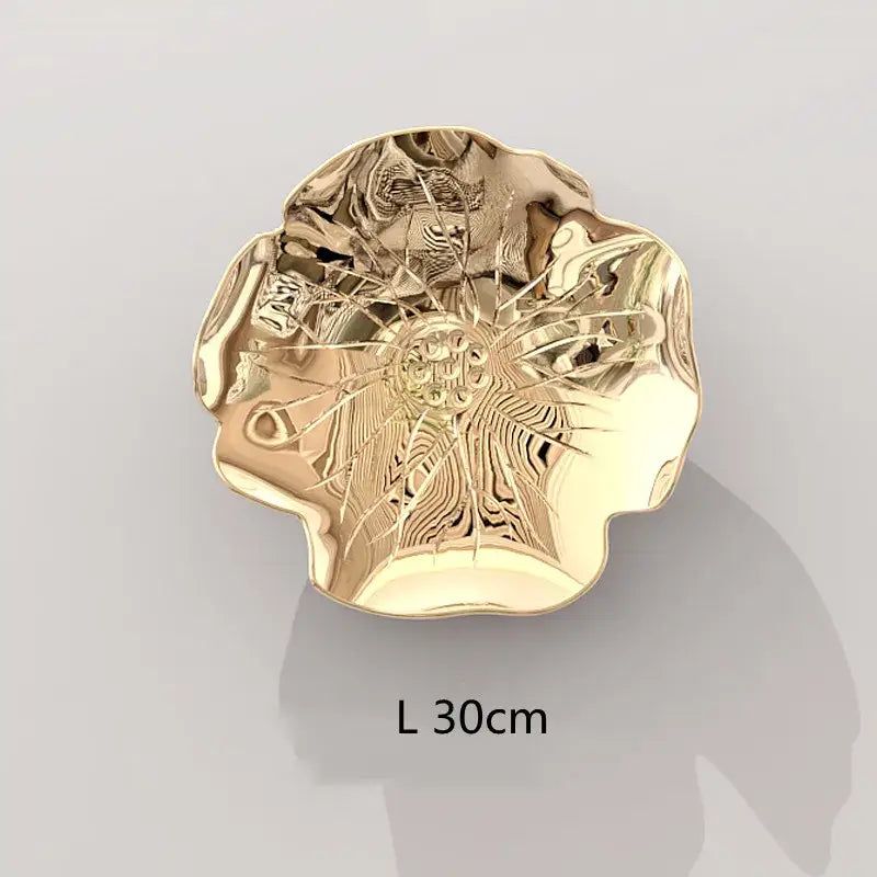 Gold Lotus Wall Pendant