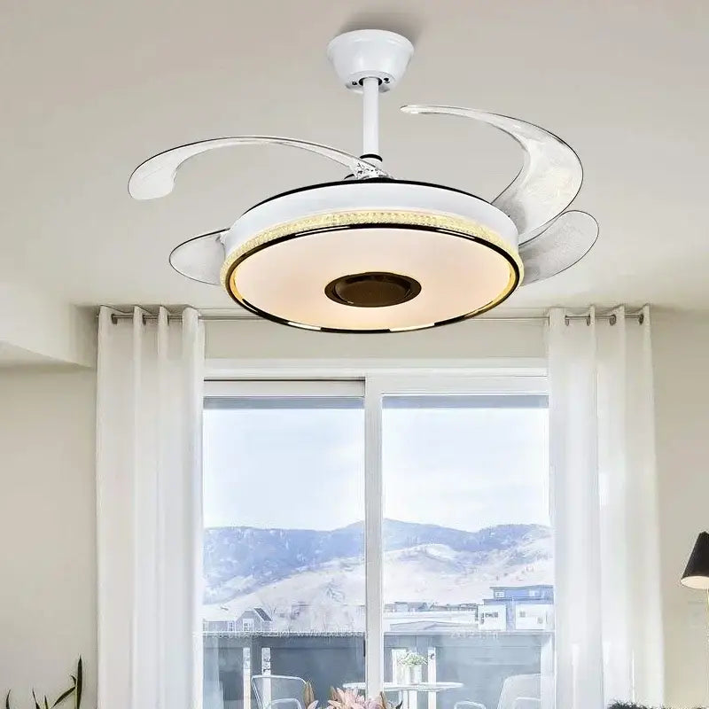 Gold Bluetooth Speaker Ceiling Fan