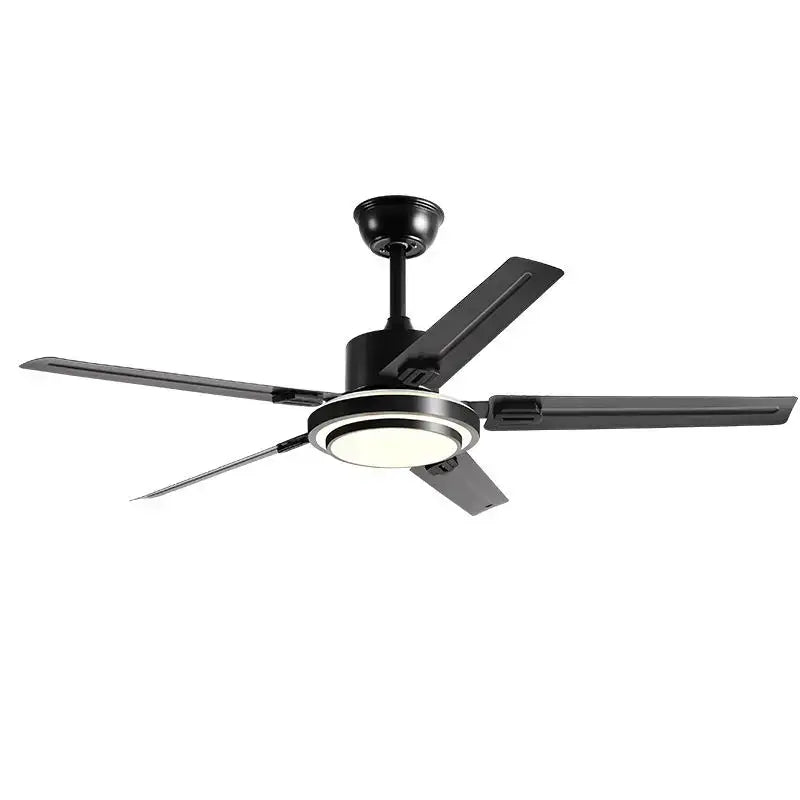 Gold LED Stainless-Blade 58-Inch Ceiling Fan