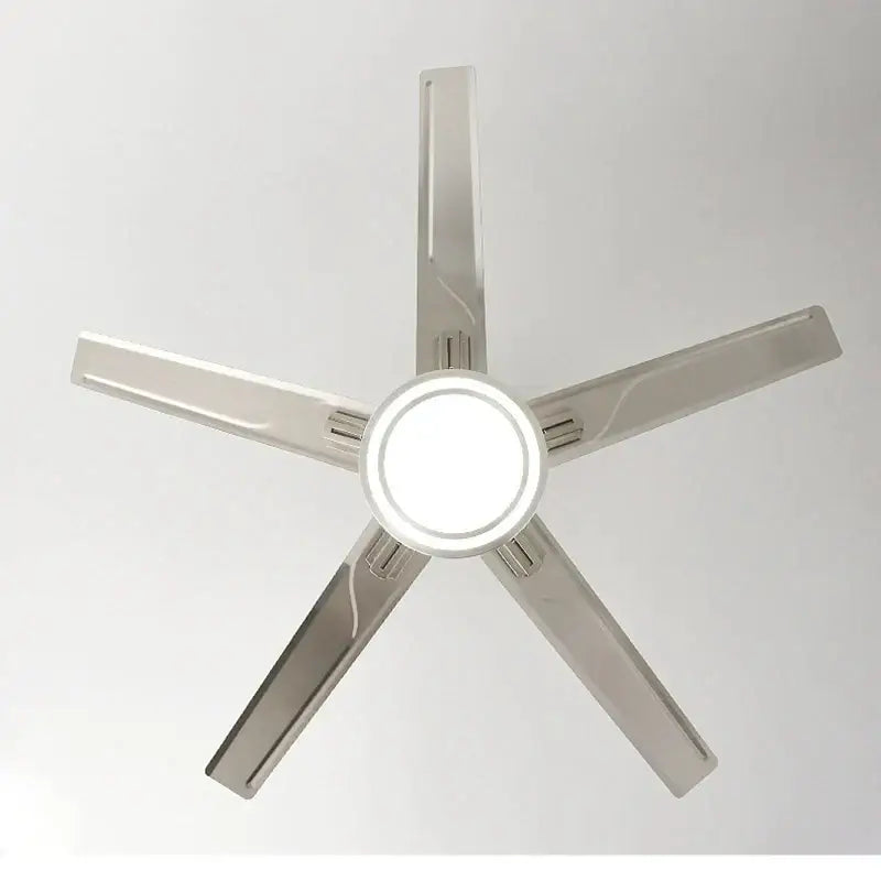 Gold LED Stainless-Blade 58-Inch Ceiling Fan