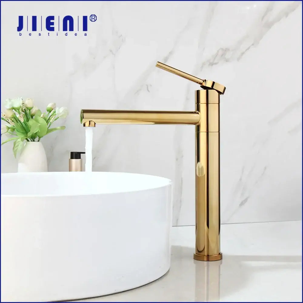 Polished Chrome Single Handle Basin Faucet