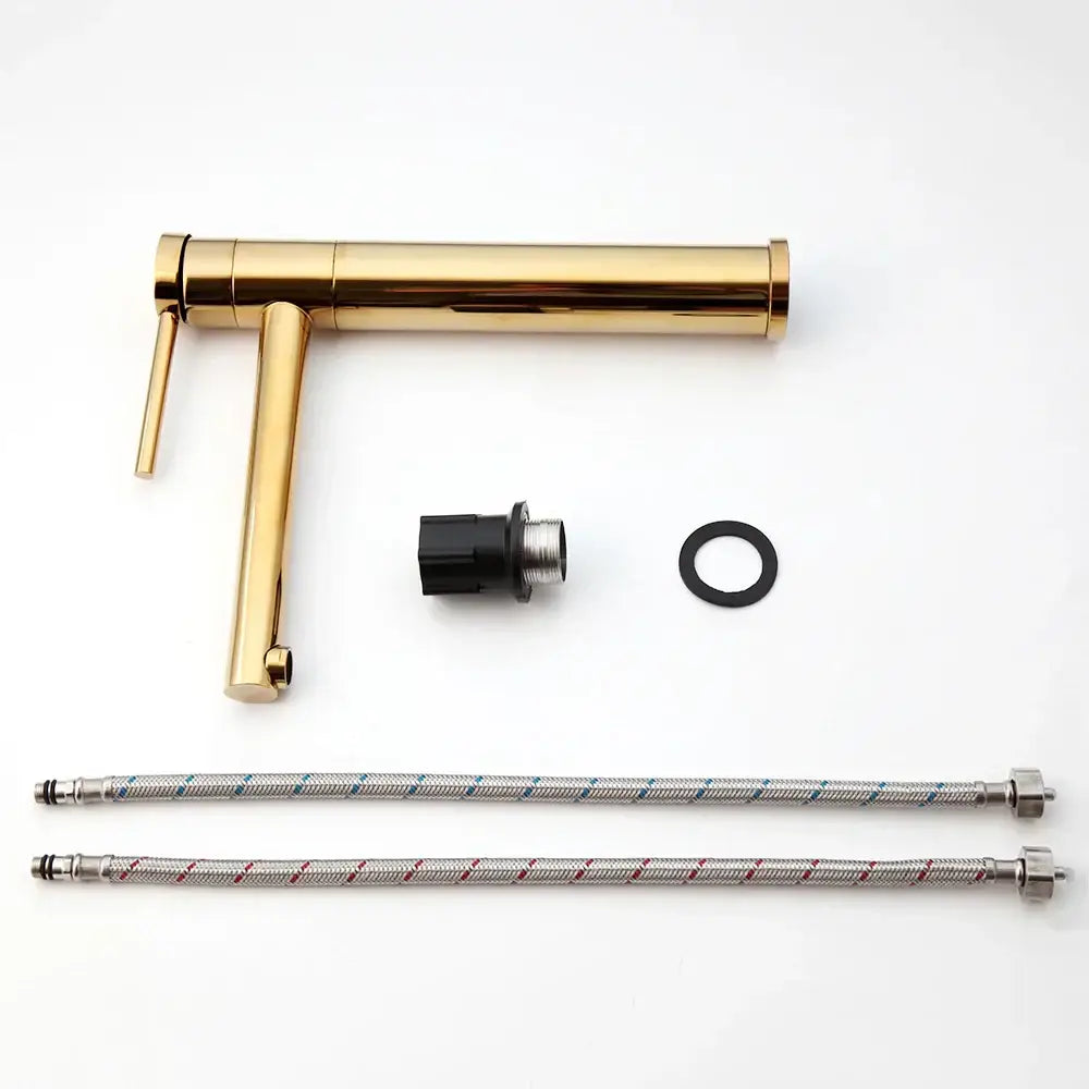 Polished Chrome Single Handle Basin Faucet
