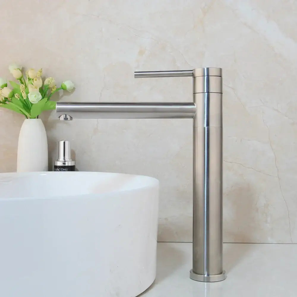 Polished Chrome Single Handle Basin Faucet