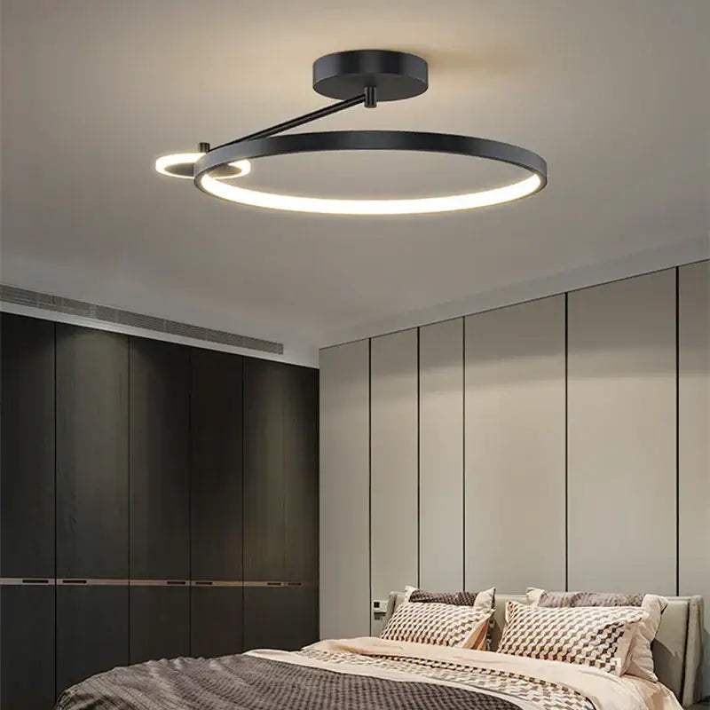 Gold LED Ceiling Lamp