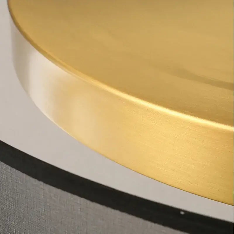 Gold Transparent Frame Ceiling Light