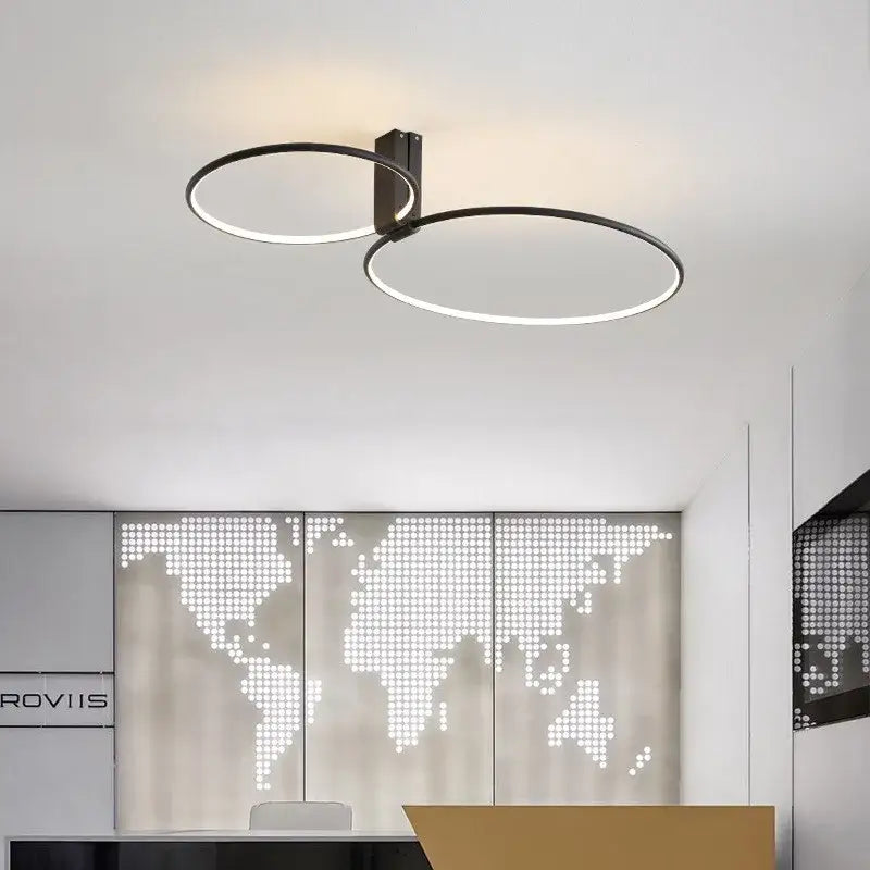 Gold 360° Rotating Ceiling Light