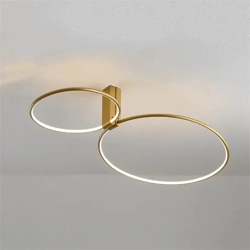 Gold 360° Rotating Ceiling Light