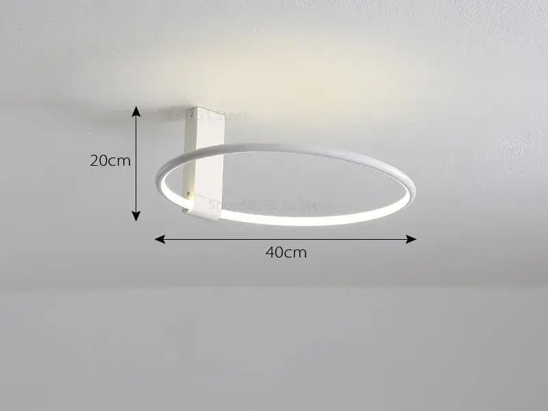 Gold 360° Rotating Ceiling Light