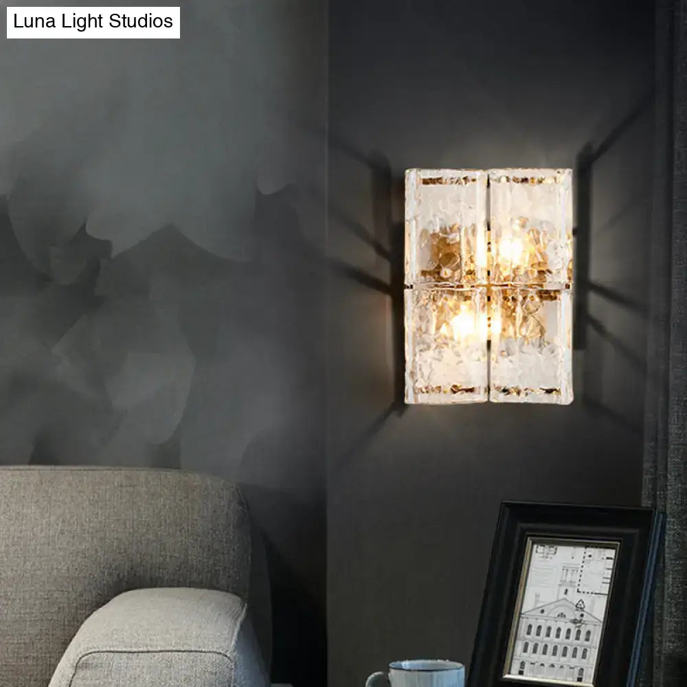 Gold Water Glass Sconce