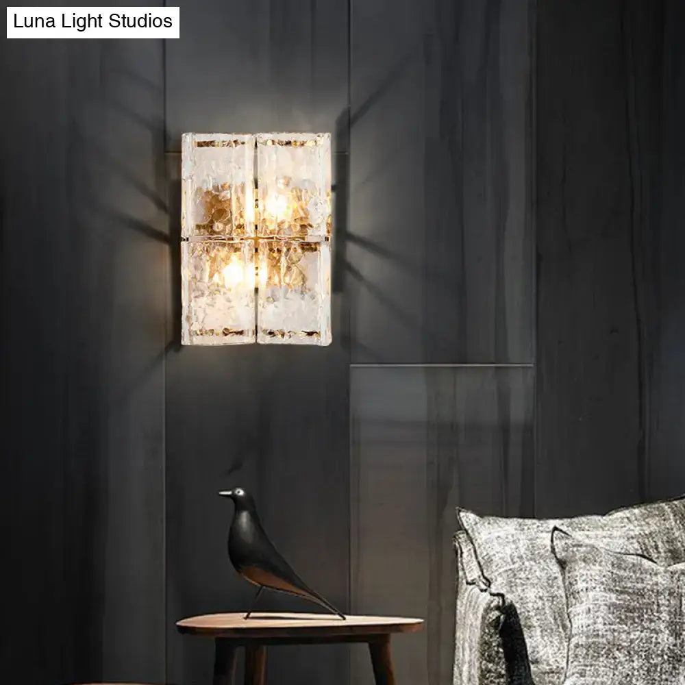 Gold Water Glass Sconce
