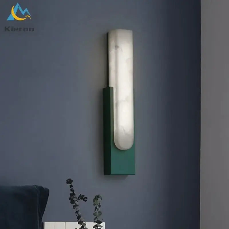 Gold Stone LED Wall Sconce