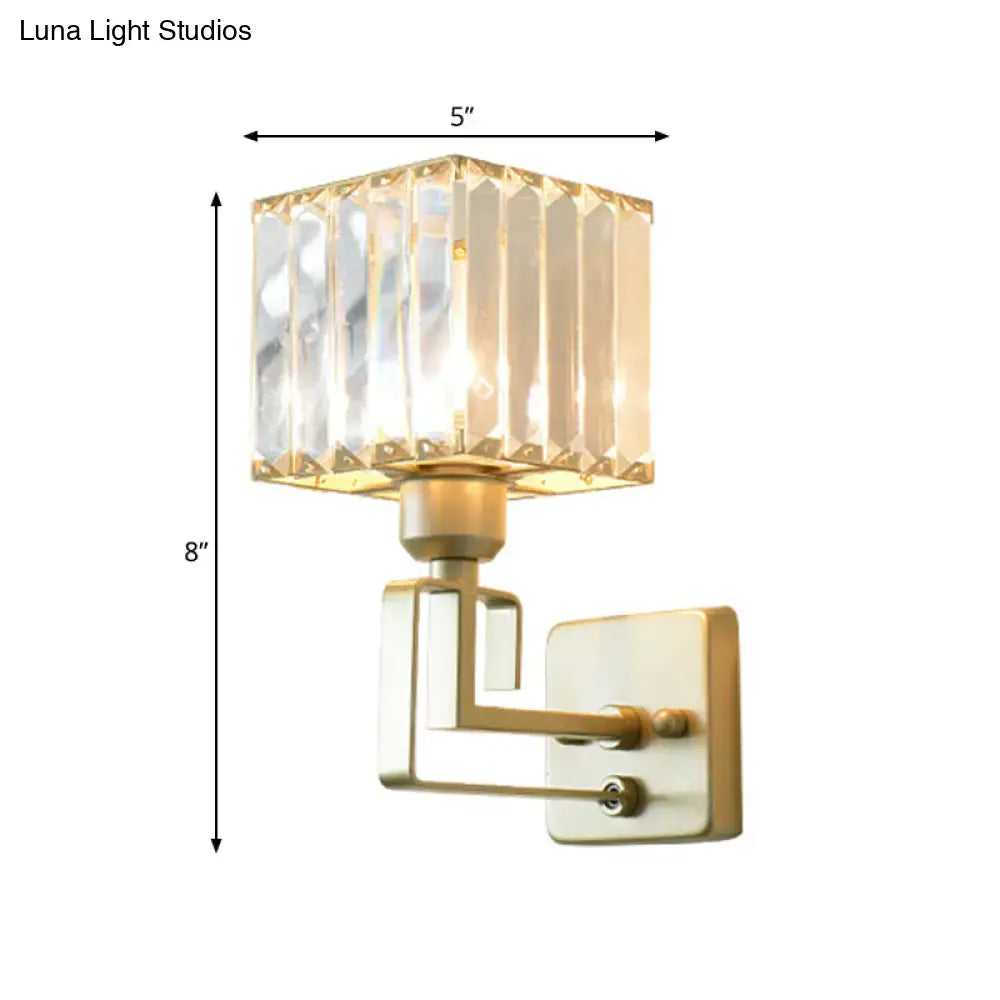 Gold Crystal Block Light