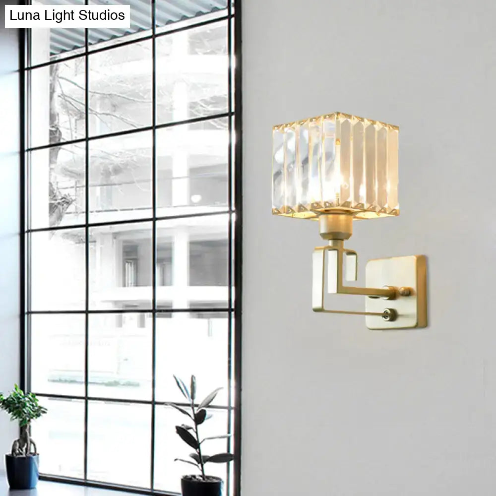 Gold Crystal Block Light