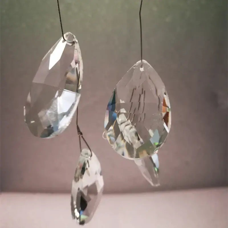 Gold Crystal Branch Chandelier with Copper Finish