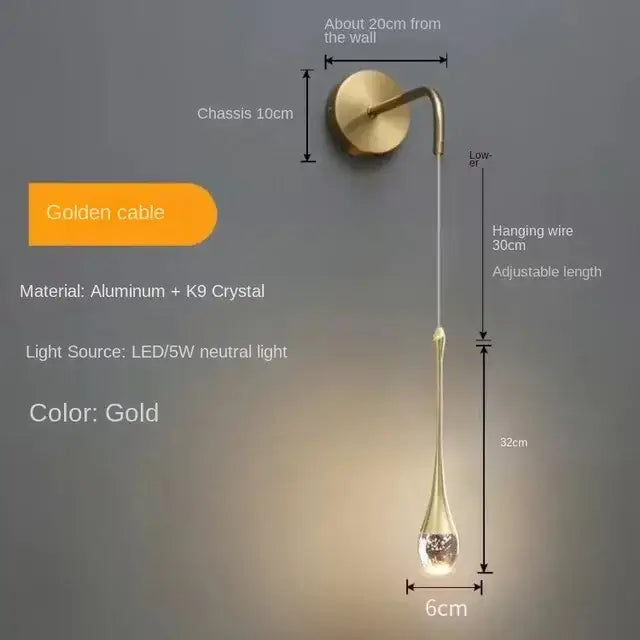 Gold Bubble Pendant Chandelier