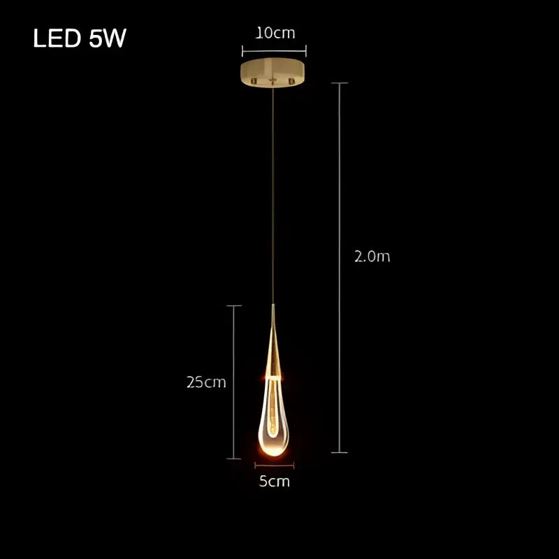 Gold Bubble Pendant Chandelier