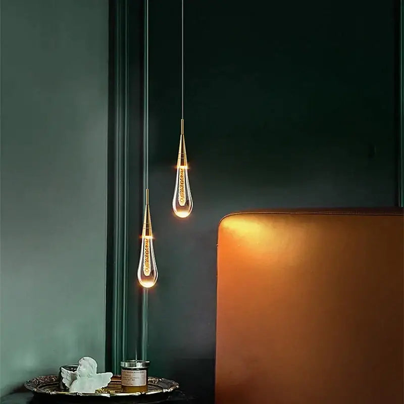 Gold Bubble Pendant Chandelier