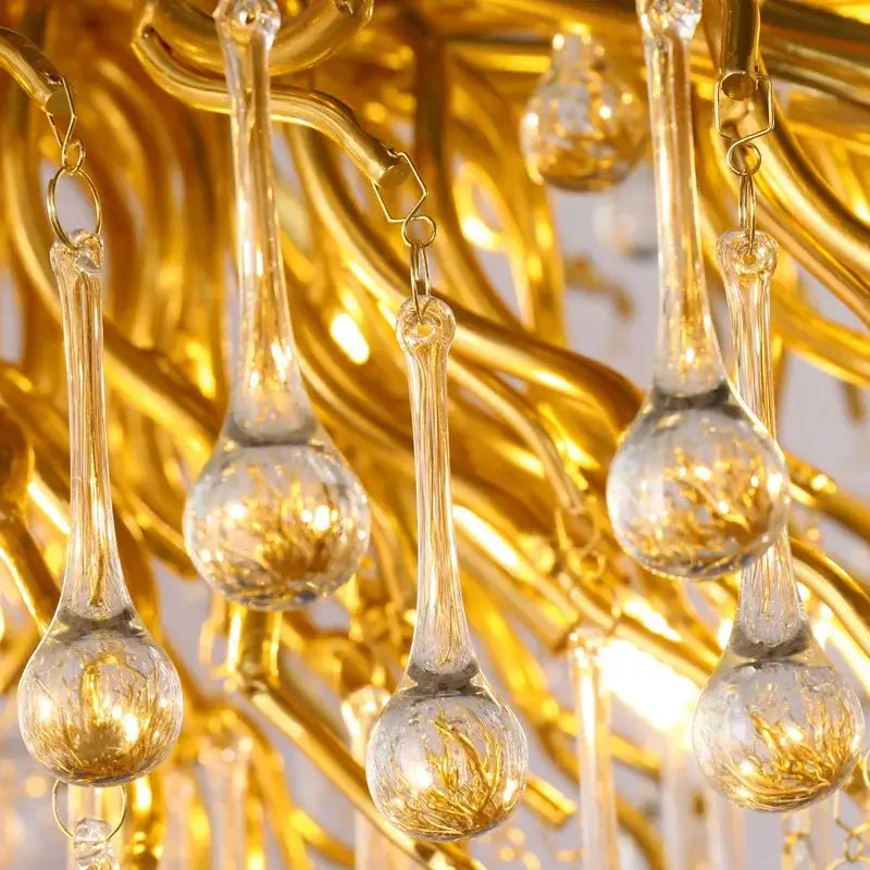 Gold Branch Ceiling Chandelier