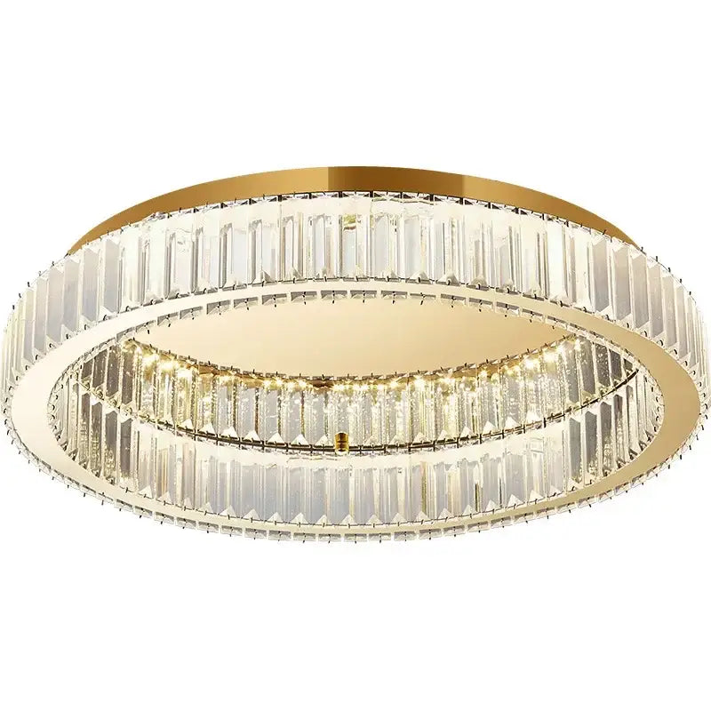 Gold Nordic Circle Chandelier
