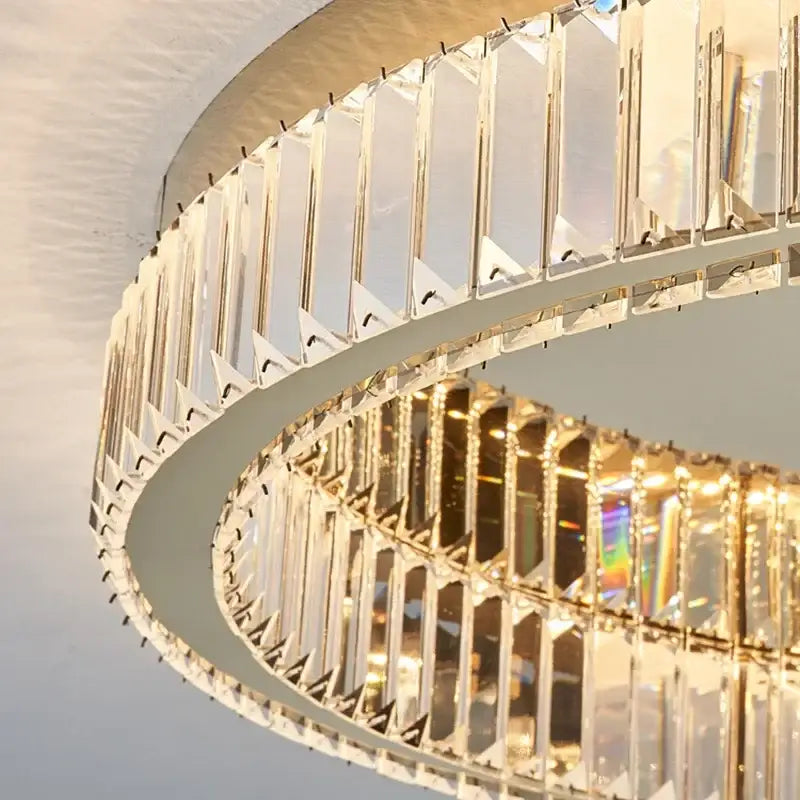 Gold Nordic Circle Chandelier