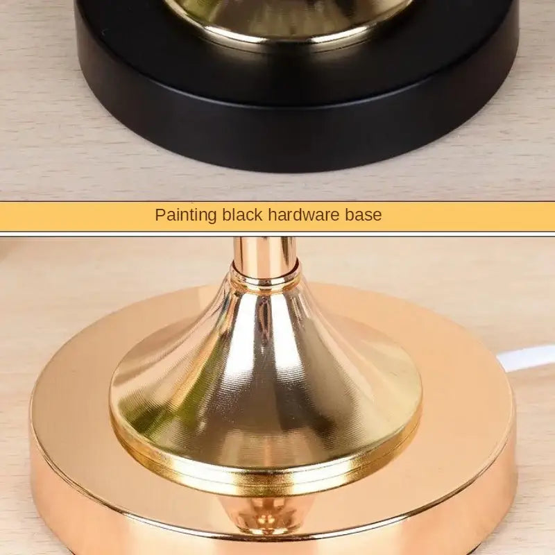 Gold Crystal Desk Lamp