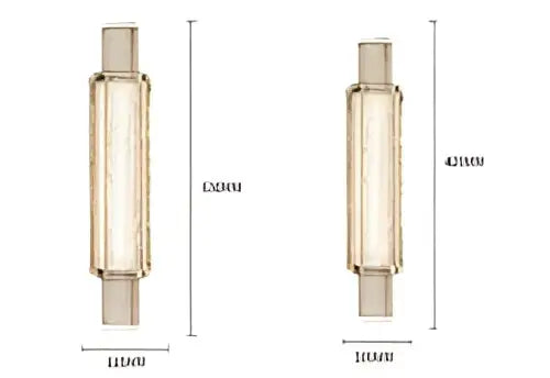 Gold Crystal Bubble Sconce