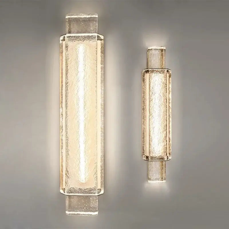 Gold Crystal Bubble Sconce