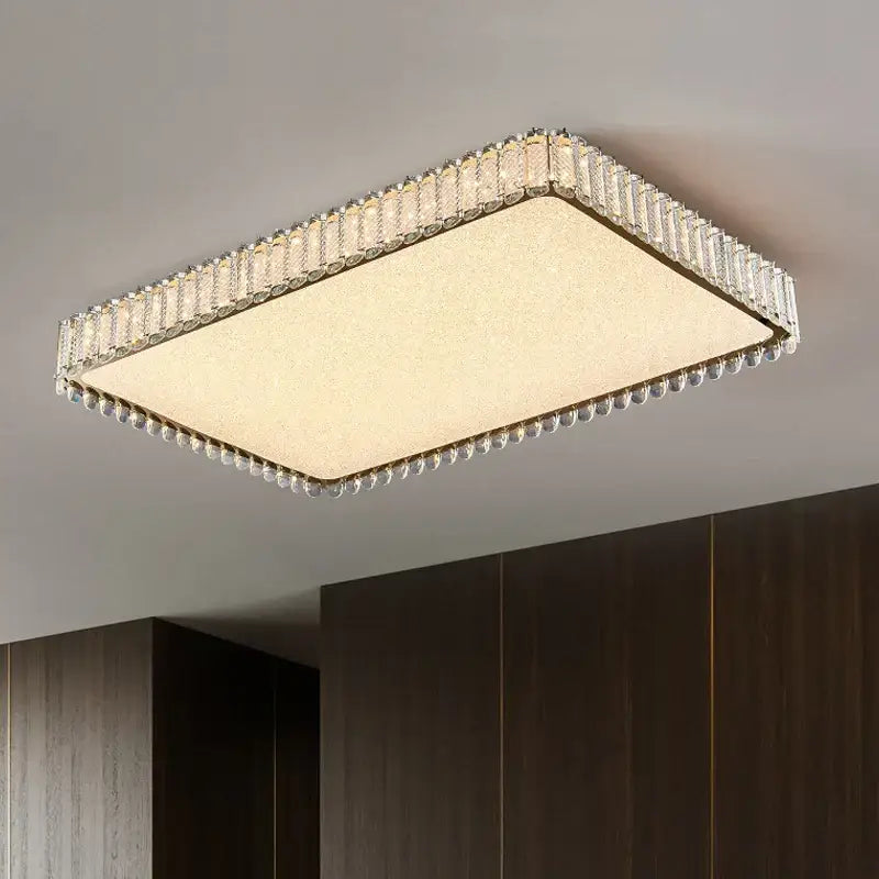 Gold Crystal Living Fixture