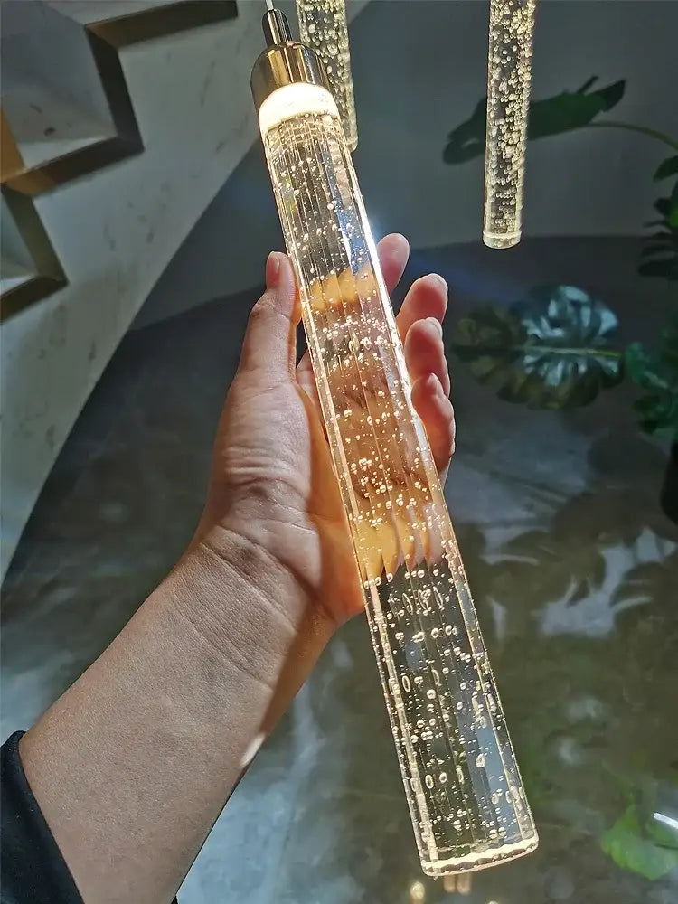 Gold Crystal Chandelier Light Up To 36 Lights