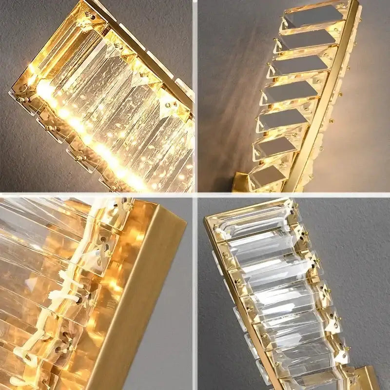 Gold Crystal Luxury Lamp
