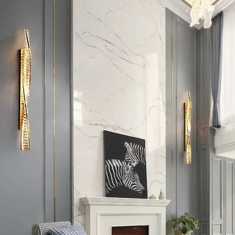 Gold Crystal Luxury Lamp