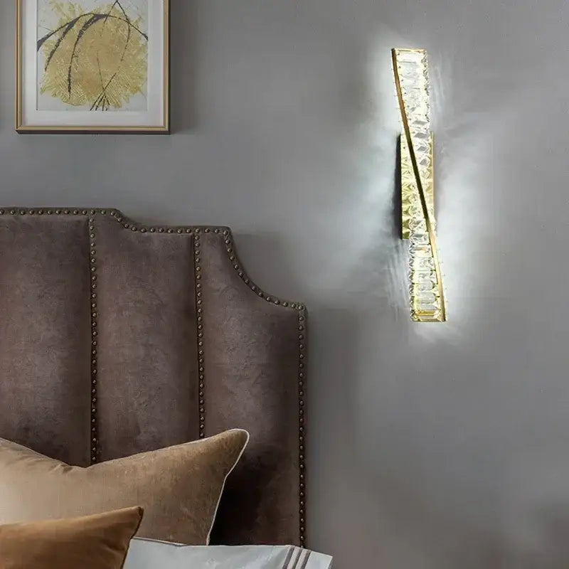 Gold Crystal Luxury Lamp
