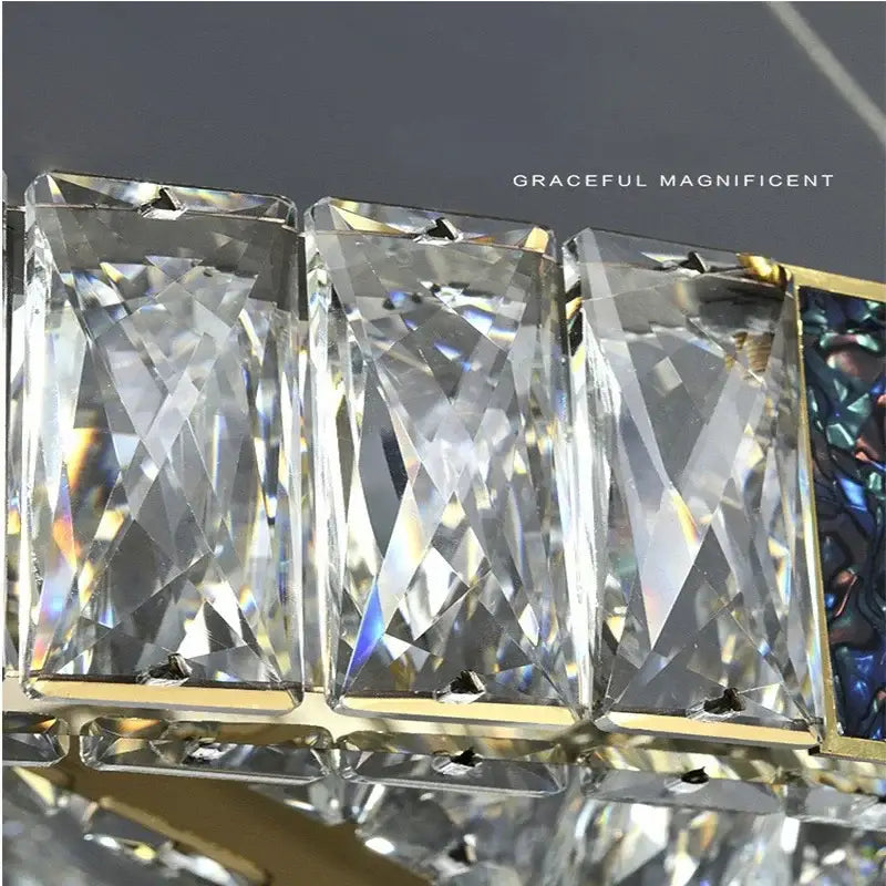 Gold Crystal 85cm Ceiling Chandelier