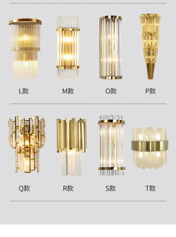 Gold Art Deco Glass Sconce