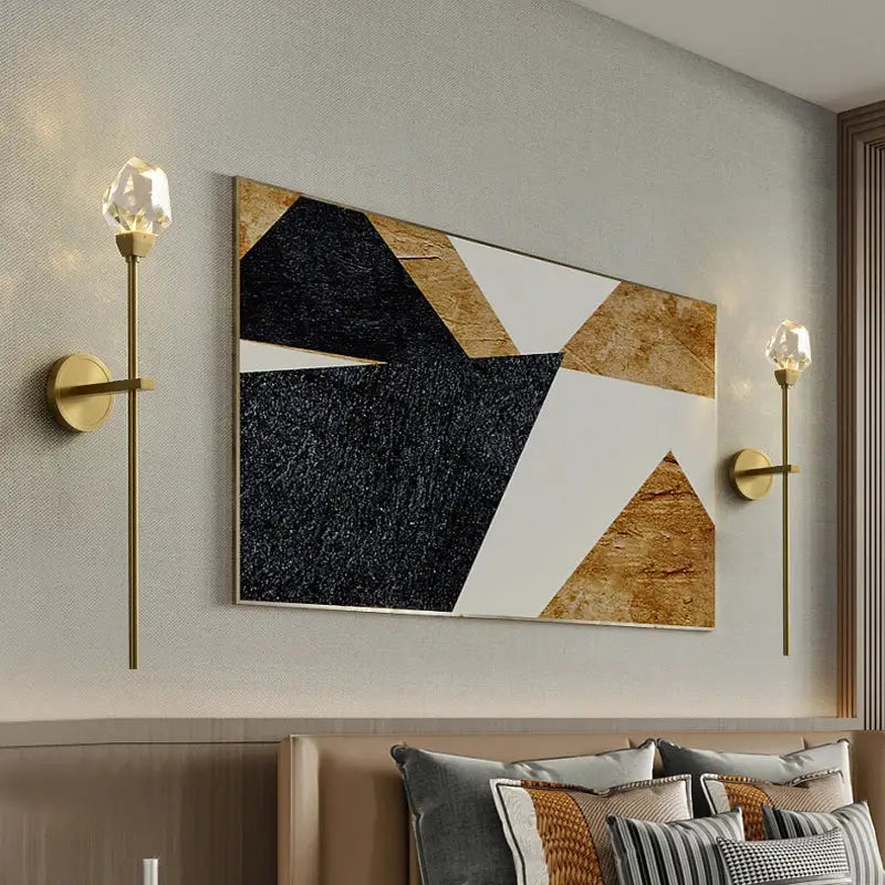 Gold Slender LED Sconce