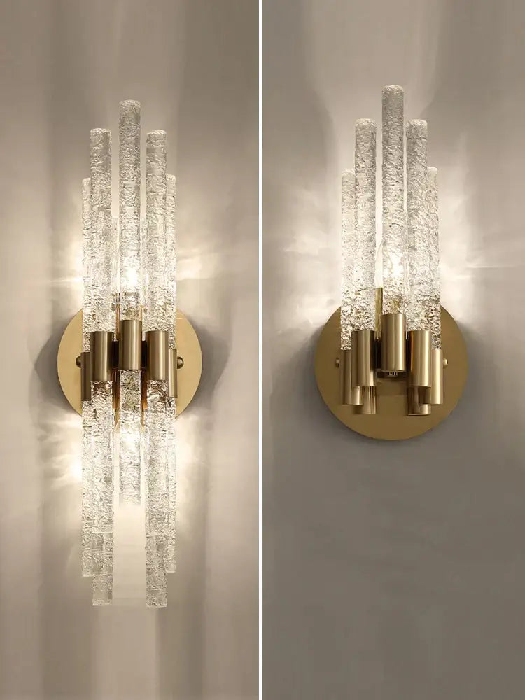 Gold Vertical Rods Sconce