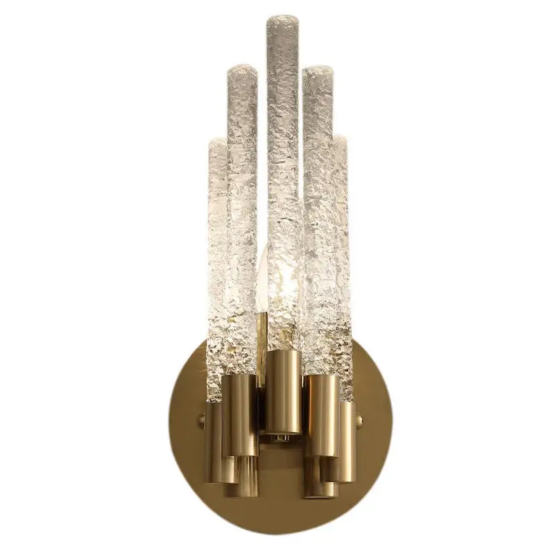 Gold Vertical Rods Sconce