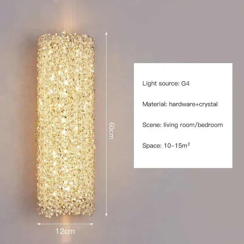 Gold Night Wall Sconce